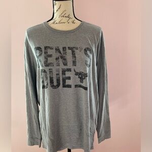 Gray Long Sleeve Men's Under Armour Shirt Size Large